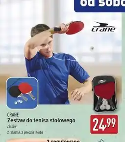ALDI Zestaw do tenisa stołowego Crane oferta