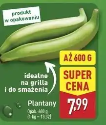 ALDI Plantany oferta