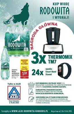 ALDI Woda gazowana Rodowita Z Roztocza oferta