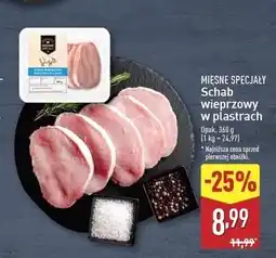 ALDI Schab wieprzowy bez kości Mięsne Specjały Zawsze Świeże (Aldi) oferta