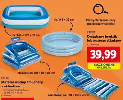 Lidl Brodzik dmuchany plażowy oferta