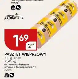 Chata Polska Pasztet wieprzowy 100 g Artek oferta