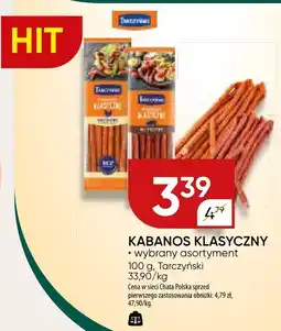 Chata Polska Kabanos klasyczny 100 g Tarczyński oferta
