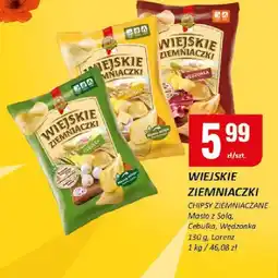 Chorten Chipsy ziemniaczane Wiejskie Ziemniaczki 130g Lorenz oferta