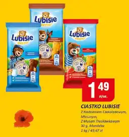 Chorten Ciastko Lubisie z musem truskawkowym 30g Mondelez oferta