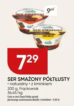 Chata Polska Ser smażony półtłusty naturalny Frąckowiak oferta