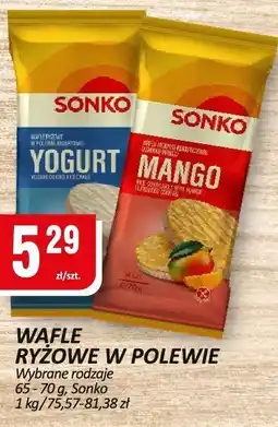 Chorten Wafle ryżowe w polewie Mango 70g Sonko oferta