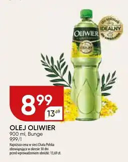 Chata Polska Olej Oliwier 900ml Bunge oferta