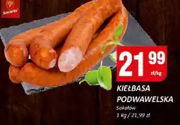 Chorten Kiełbasa podwawelska 1kg Sokołów oferta