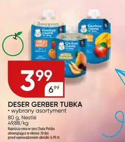 Chata Polska Deser Gerber Tubka 80g Nestle oferta