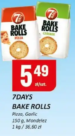 Chorten 7days Bake Rolls Pizza Mondelez oferta