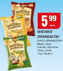 Chorten Chipsy Wiejskie Ziemniaczki Lorenz oferta