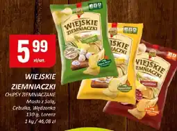 Chorten Chipsy ziemniaczane Wiejskie Ziemniaczki Masło z Solą 130g Lorenz oferta