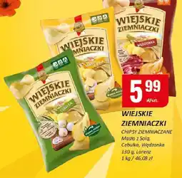 Chorten Chipsy Wiejskie ziemniaczki masło z solą 130g Lorenz oferta