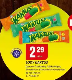 Chorten Lody Kaktus Sweet&Sour Brzoskwinia-Pomarańcza Froneri oferta