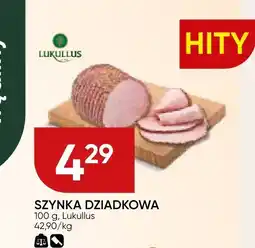 Chata Polska Szynka dziadkowa 100 g Lukullus oferta