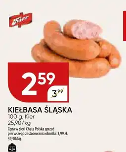 Chata Polska Kiełbasa śląska 100 g Kier oferta