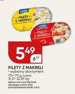 Chata Polska Filety z makreli 170-175g Łosoś oferta