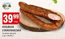 Chorten Kiełbasa starowiejska 1kg Swojskie Specjały oferta