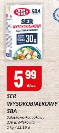 Chorten Ser wysokobiałkowy 270g Mlekovita oferta
