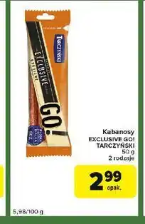 Carrefour Express Kabanosy wieprzowe Tarczyński Excellence oferta