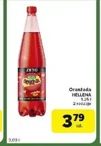 Oranżada czerwona zero Hellena