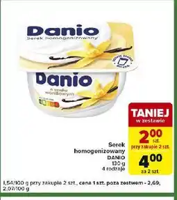 Carrefour Express Serek waniliowy Danone Danio oferta