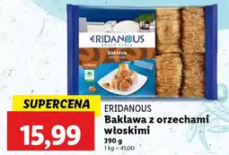 Lidl Eridanous Baklawa z orzechami włoskimi oferta