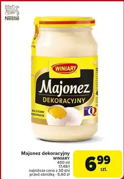 Carrefour Market Majonez dekoracyjny Winiary 400ml oferta