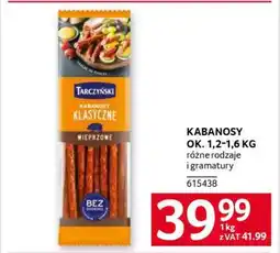 Selgros Kabanosy Klasyczne oferta