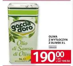 Selgros Oliwa z wytłoczyn z oliwek 5 L oferta
