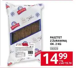Selgros Pasztet z żurawiną oferta