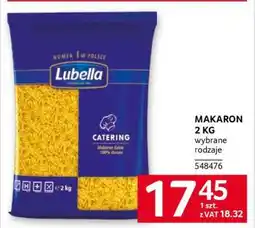 Selgros Makaron Lubella 2 KG oferta