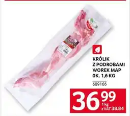 Selgros Królik z podrobami worek MAP ok. 1,6 kg oferta
