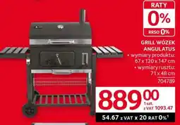 Selgros GRILL WÓZEK ANGULATUS oferta