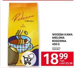Selgros WOSEBA KAWA MIELONA RODZINNA 450 G oferta