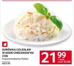 Selgros Surówka Colesław w sosie chrzanowym oferta