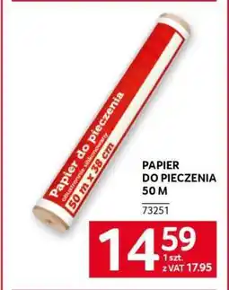 Selgros Papier do pieczenia 50 m oferta