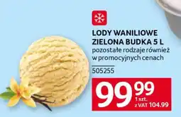 Selgros Lody Waniliowe Zielona Budka 5 L oferta