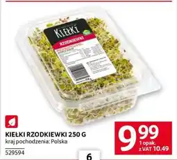 Selgros KIEŁKI RZODKIEWKI 250 G oferta