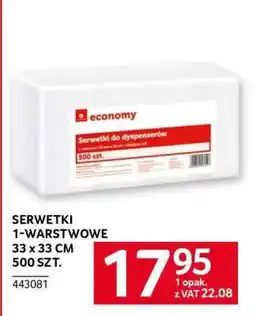Selgros Serwetki 1-warstwowe oferta