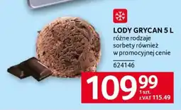 Selgros Lody Grycan 5 L oferta