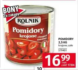 Selgros Pomidor krojone oferta