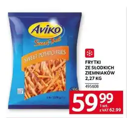 Selgros Frytki ze słodkich ziemniaków 2,27 kg oferta