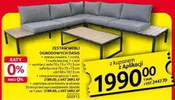 Selgros Zestaw Mebli Ogrodowych Oasis oferta