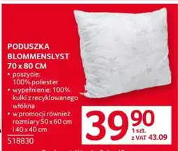 Selgros Poduszka Blommenslyst 70 x 80 cm oferta
