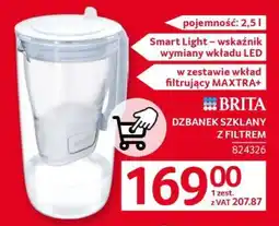 Selgros BRITA Dzbanek Szklany z Filtrem oferta