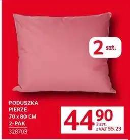 Selgros Poduszka pierze oferta