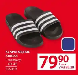 Selgros Klapki Męskie Adidas oferta