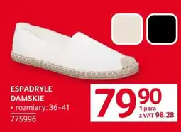 Selgros Espadryle damskie oferta